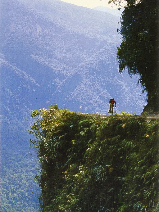 Yungas Road The Worlds Most Dangerous Road things to do in la paz bolivia