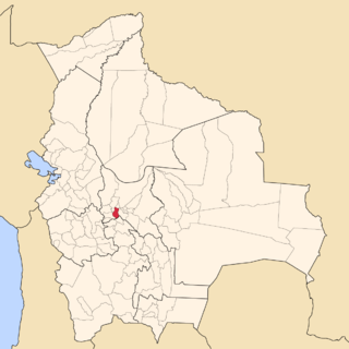 <span class="mw-page-title-main">Santiváñez Municipality</span> Municipality in Cochabamba Department, Bolivia