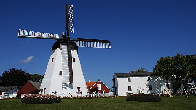 An 1877 windmill at Aarsdale