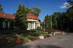 A botanikus kert műemléki épülete