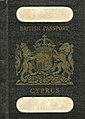 British Cyprus passport