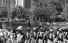 British Military Parade in Presidential Palace, Djibouti City 1942 British Military Parade in Djibouti City 1942.jpg