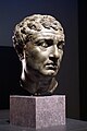 Bronze portrait head of a man from Delos, 1st cent. B.C. National Archaeological Museum, Athens.