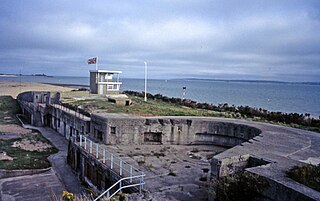 Browndown Battery grade II listed building in the United kingdom