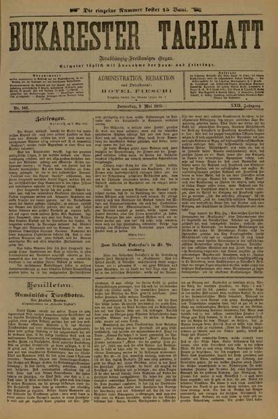 File:Bukarester Tagblatt 1901-05-09, nr. 102.pdf