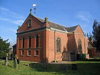 St Marys and St Michaels Church, Burleydam Church in Cheshire, England