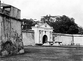 A Fort Nieuw Victoria cikk illusztráló képe