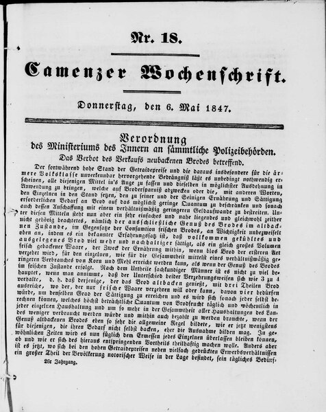 File:Camenzer Wochenschrift 1847-05-06.pdf