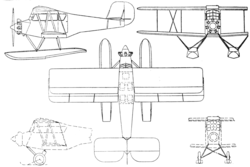 Canadian Vickers Vanessa 3 vues L'Air Juillet 1,1927.png