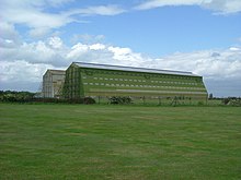 Drehort Luftschiffhallen in Cardington