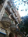 Català: Casa Lamadrid (Barcelona) This is a photo of a building indexed in the Catalan heritage register as Bé Cultural d'Interès Local (BCIL) under the reference 08019/1501. Object location 41° 23′ 49.19″ N, 2° 10′ 05.39″ E  View all coordinates using: OpenStreetMap