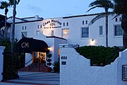 Casa Marina Hotel, Jacksonville Beach, Florida, US This is an image of a place or building that is listed on the National Register of Historic Places in the United States of America. Its reference number is 93000893.