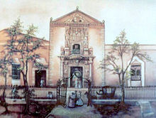 House of Montejo in a 19th-century lithograph.