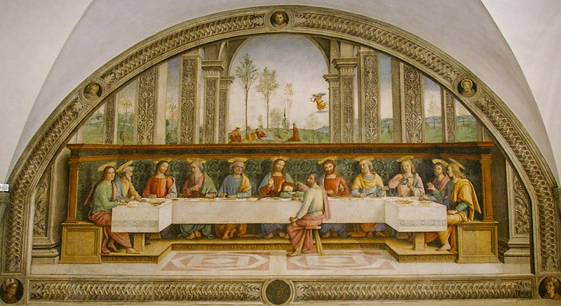 File:Cenacolo di Fuligno, pietro perugino 1.jpg