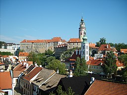 Stadskärnan i Český Krumlov