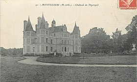 A Château de Tirpoil cikk illusztráló képe