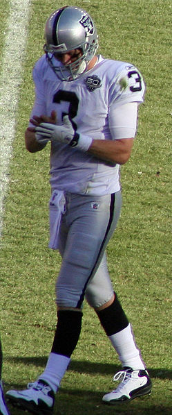 Frye with the Raiders in December 2009