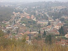 Vue de la commune depuis le mont Saint-Germain.