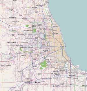 Dearborn Station is located in Chicago metropolitan area