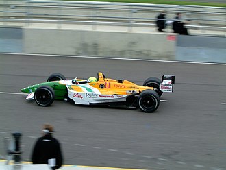 Christian Fittipaldi retired on lap 44 due to engine problems. Christian Fittipaldi - 2002 Sure For Men Rockingham 500 (1).jpg