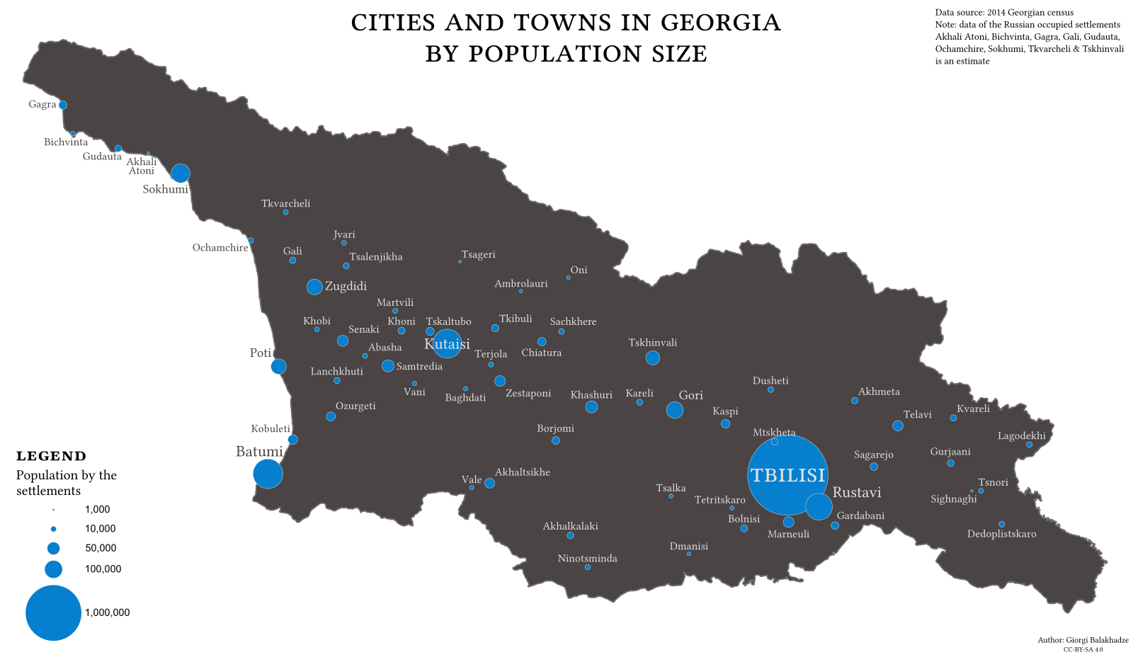 Численность населения грузии на 2023