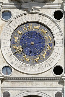 Clock Torre dell'Orologio Venice 2010.jpg