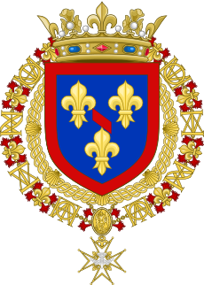 Coat of Arms of Charles de Bourbon, count of Soissons.svg
