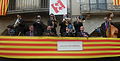 Cobla Ciutat de Girona tocant sardanes a la Festa Major de Banyoles