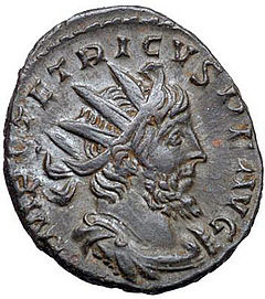 Coin of Tetricus I.jpg
