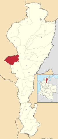 Localização do município e cidade de Astrea no Departamento de Cesar.