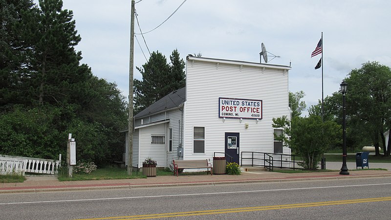 File:Comins, MI post office.jpg