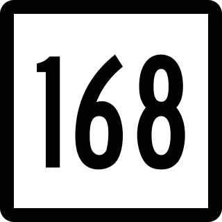 <span class="mw-page-title-main">Route 168 (Connecticut–Massachusetts)</span>