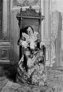 Dans le rôle de Scarron de Catulle Mendès (1905).