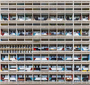 3. Platz: Fassade des Corbusierhauses in Berlin Foto: Matthias Süßen