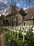 Church of St Andrew Crosses at St Andrews Greek Orthodox church, Torquay (geograph 3418618).jpg