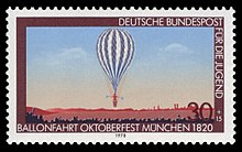 Ballonfahrt Oktoberfest München 1820