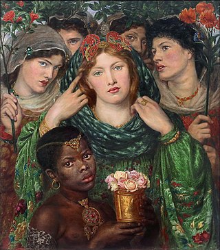 <i>The Beloved</i> (Rossetti) 1865 painting by Dante Gabriel Rossetti