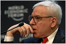 David Rubenstein, the head of the Carlyle Group, the largest private equity firm (by investor commitments) during the 2006-07 buyout boom David M. Rubenstein.jpg