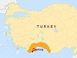 Demre location in Antalia province on a map of Turkey.jpg