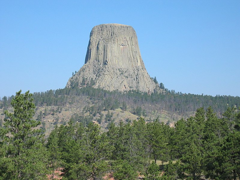 File:Devils Tower in Wyoming.jpg