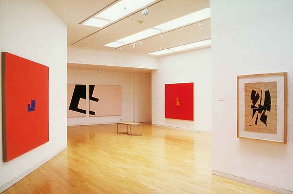 An exhibition of Diet Sayler in the gallery in 2000