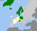 Distribution of Lactarius hysginoides.svg