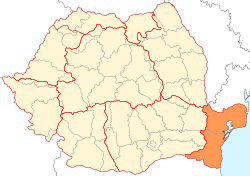 Dobrugia - Localizzazione