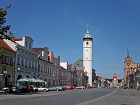 Domažlice (CZE) - central square.jpg