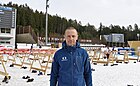 Čeština: Roman Dostál na Mistrovství světa v biatlonu v Novém Městě na Moravě 2024 English: Biathlon World Cup in Nové Město na Moravě 2024 – Roman Dostál.