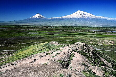 Le mont Ararat.