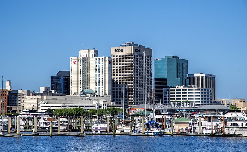 File:Downtown Norfolk during the day.jpg