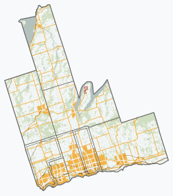 Uxbridge is located in Regional Municipality of Durham