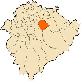 Localisation de Si Abdelghani