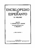 Thumbnail for Encyclopaedia Esperantica